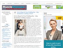 Tablet Screenshot of musclemeasure.com